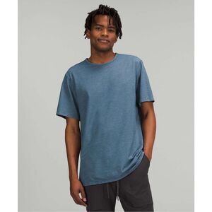 Lululemon Mens Fundamental Short Sleeve Tee Blue Size XL Lightweight